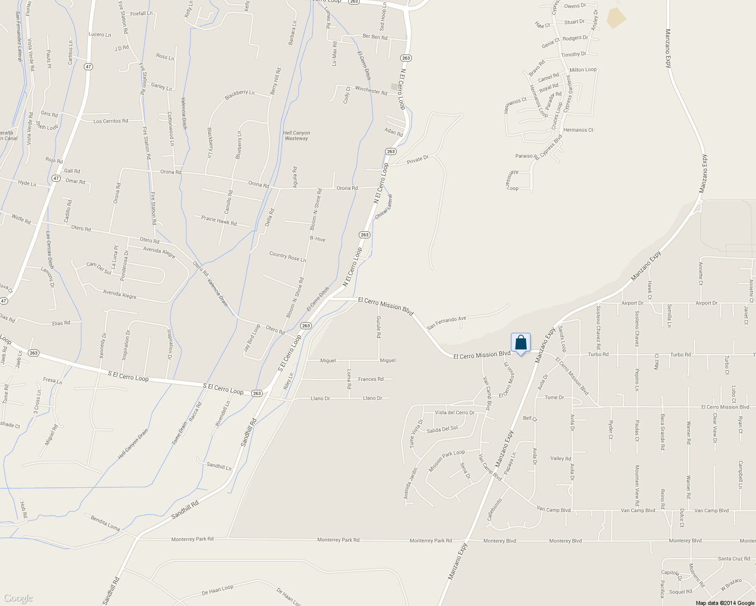 map of restaurants, bars, coffee shops, grocery stores, and more near 39 El Cerro Mission Blvd in Los Lunas