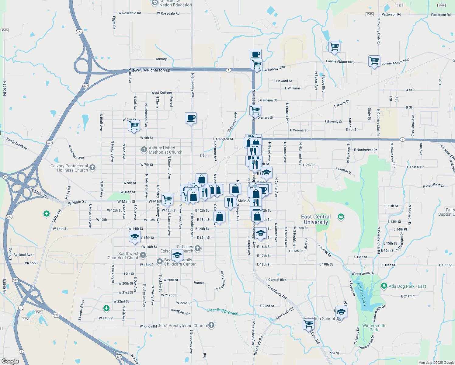 426 East 9th Street, Ada OK Walk Score