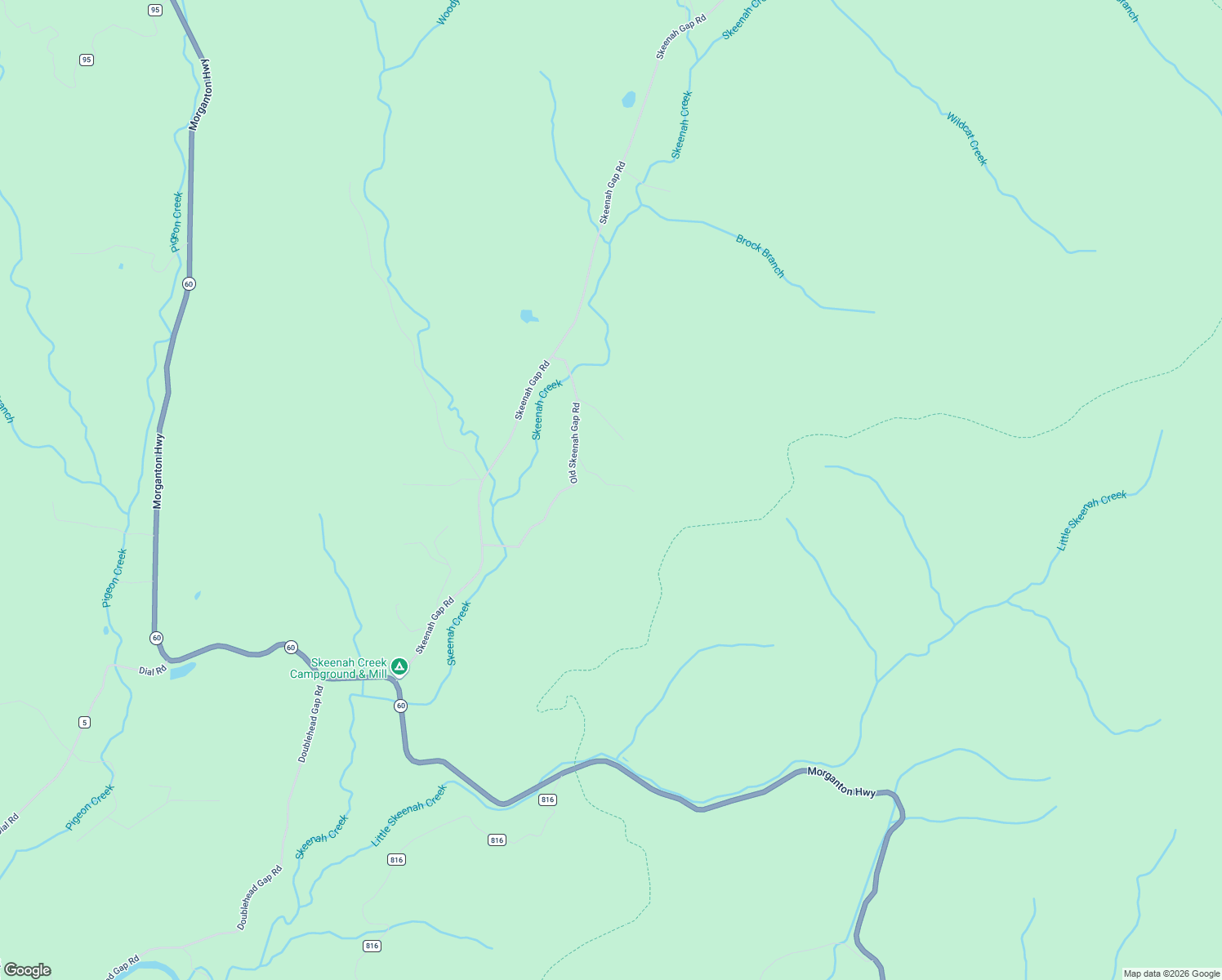 map of restaurants, bars, coffee shops, grocery stores, and more near 111 Mountain Field Drive in Suches