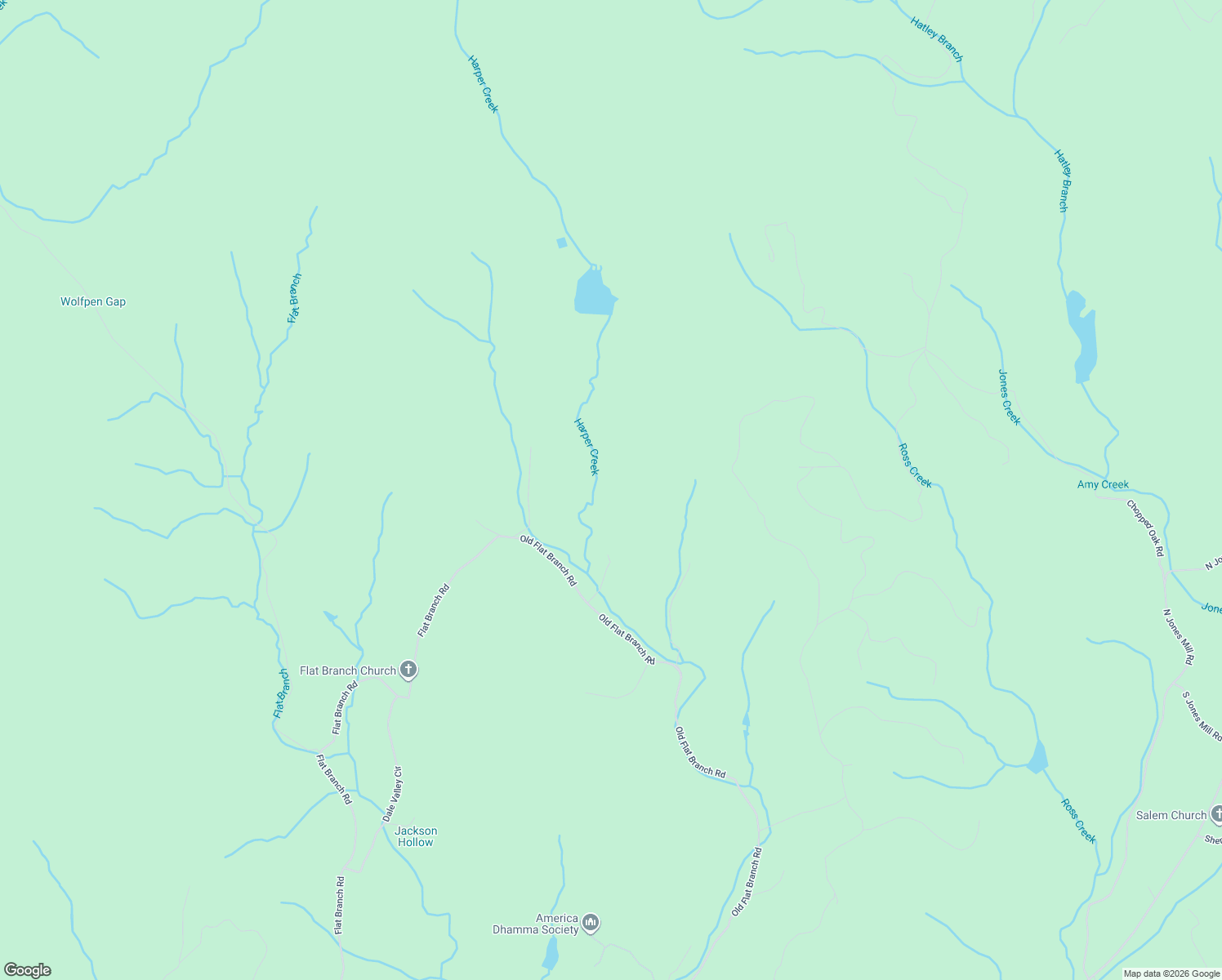 map of restaurants, bars, coffee shops, grocery stores, and more near 88 Harper Valley Road in Ellijay