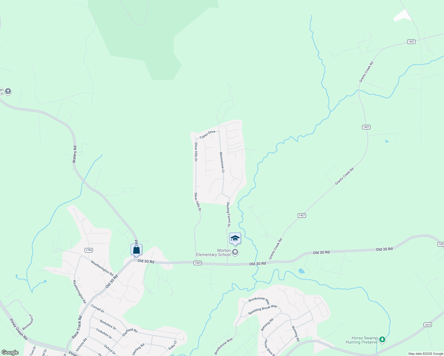 map of restaurants, bars, coffee shops, grocery stores, and more near 127 Moonstone Court in Jacksonville