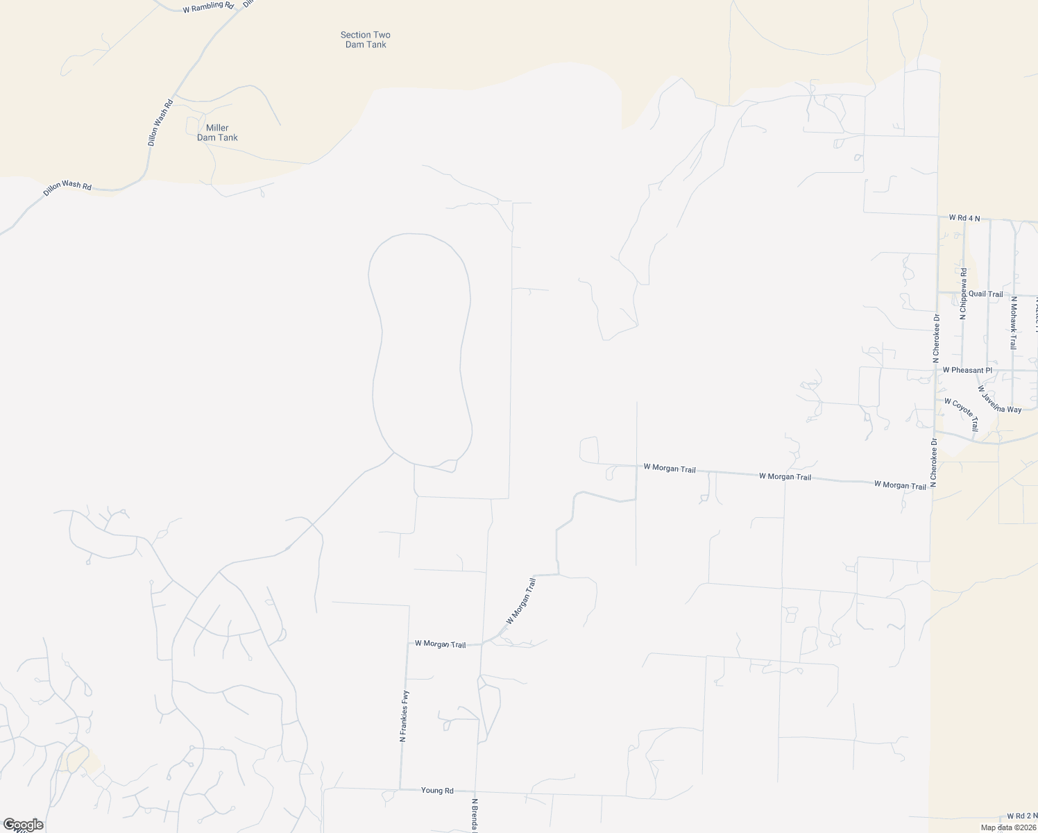 map of restaurants, bars, coffee shops, grocery stores, and more near 16255 North Indian Ruins Road in Prescott