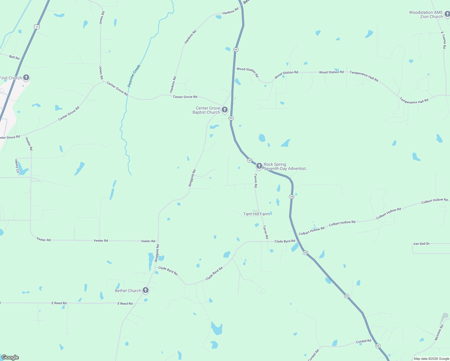 map of restaurants, bars, coffee shops, grocery stores, and more near 265 Peavine Way in Rock Spring