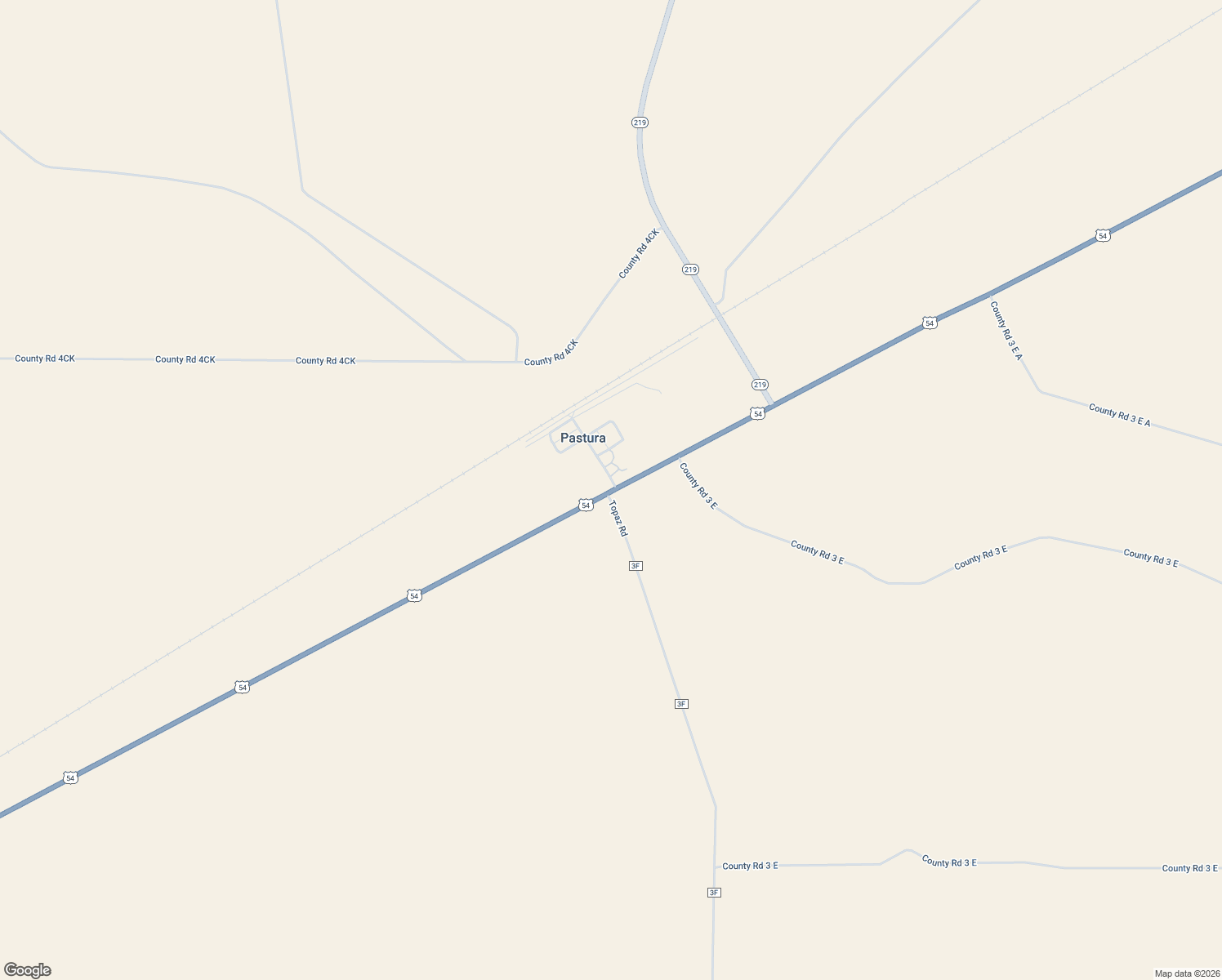 map of restaurants, bars, coffee shops, grocery stores, and more near U.S. 54 in Santa Rosa