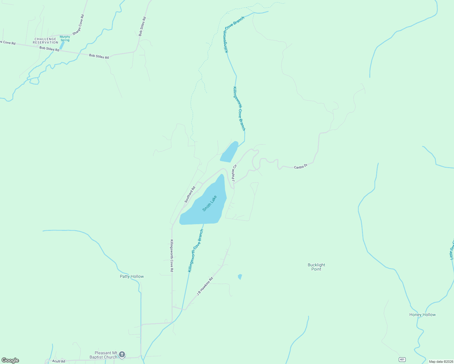map of restaurants, bars, coffee shops, grocery stores, and more near 1615 Killingsworth Cove Road in Gurley