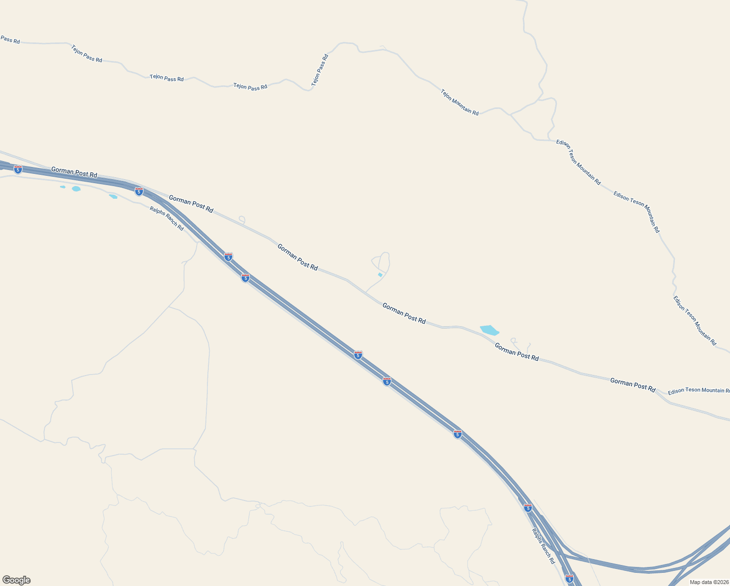 map of restaurants, bars, coffee shops, grocery stores, and more near 38833 Gorman Post Road in Lebec