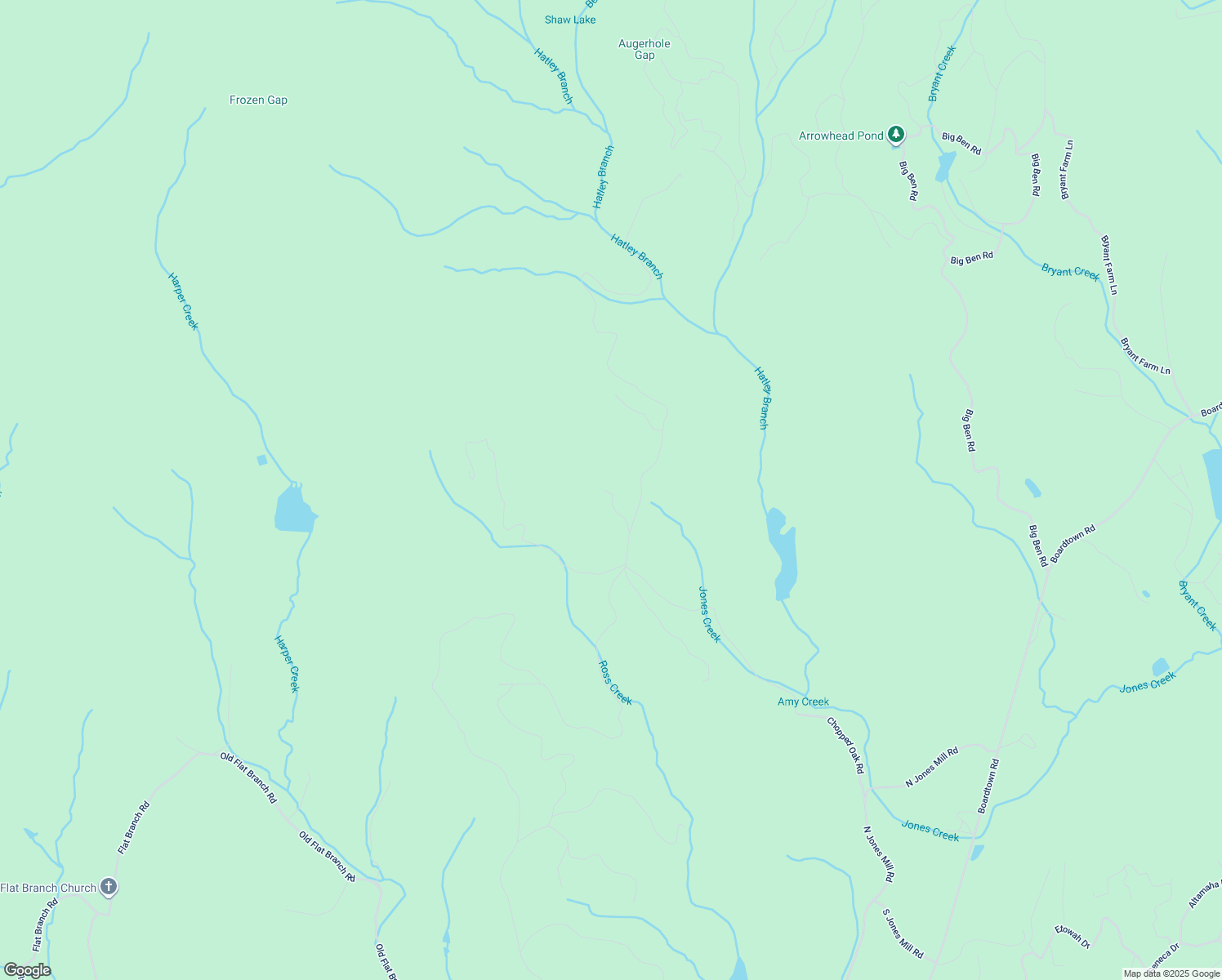 map of restaurants, bars, coffee shops, grocery stores, and more near 101-199 Cook Drive in Ellijay