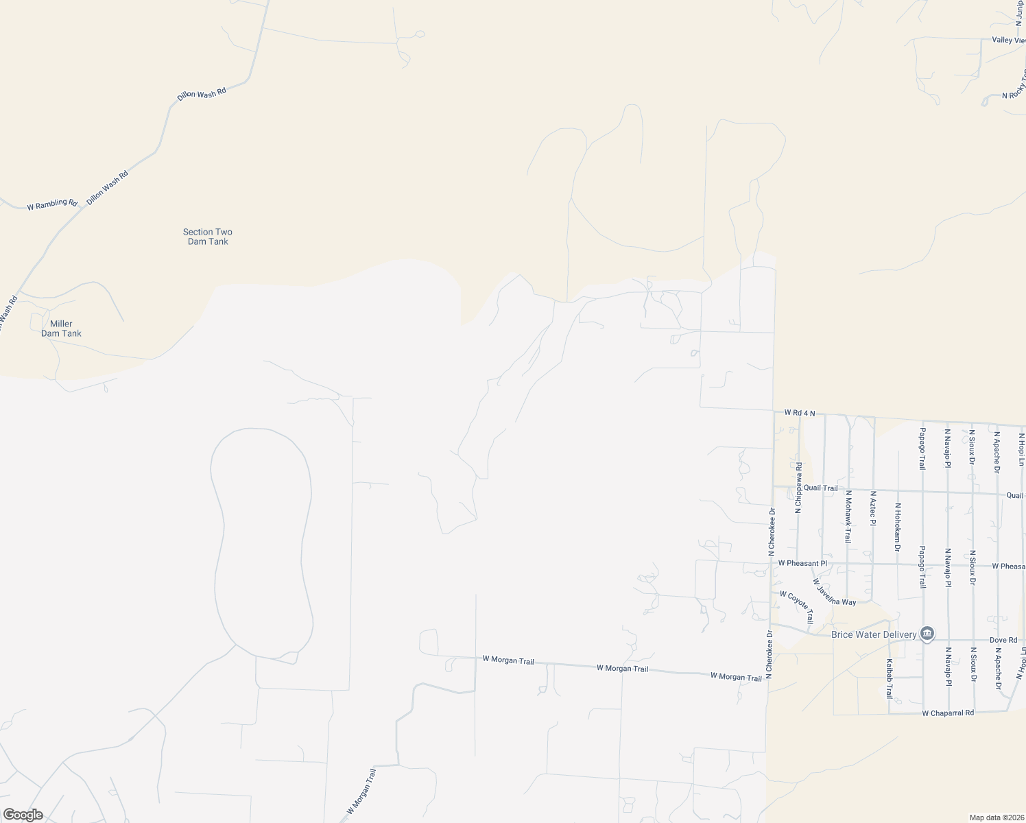 map of restaurants, bars, coffee shops, grocery stores, and more near 4799 Hidden Canyon Trail in Chino Valley