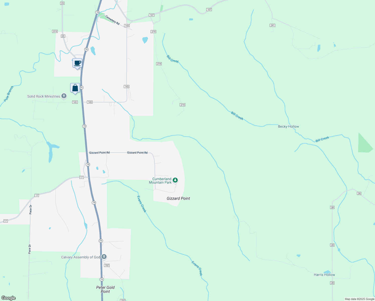 map of restaurants, bars, coffee shops, grocery stores, and more near in Skyline