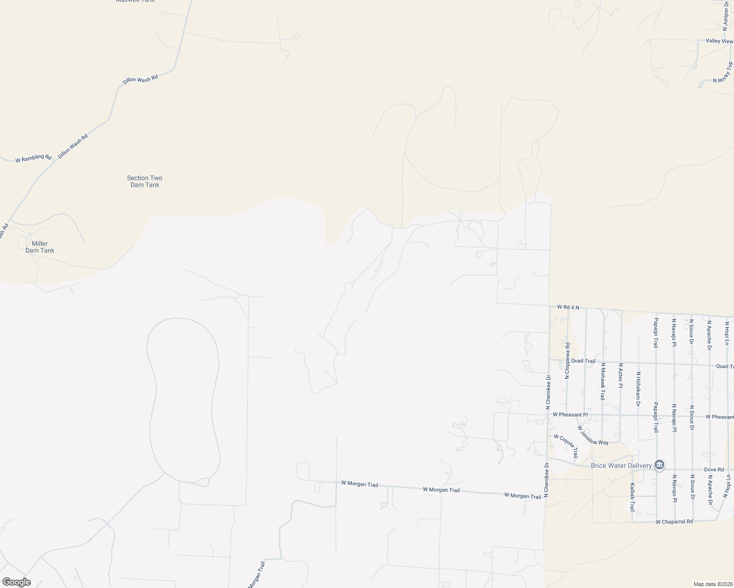 map of restaurants, bars, coffee shops, grocery stores, and more near 4724-4798 West Hidden Canyon Road in Chino Valley