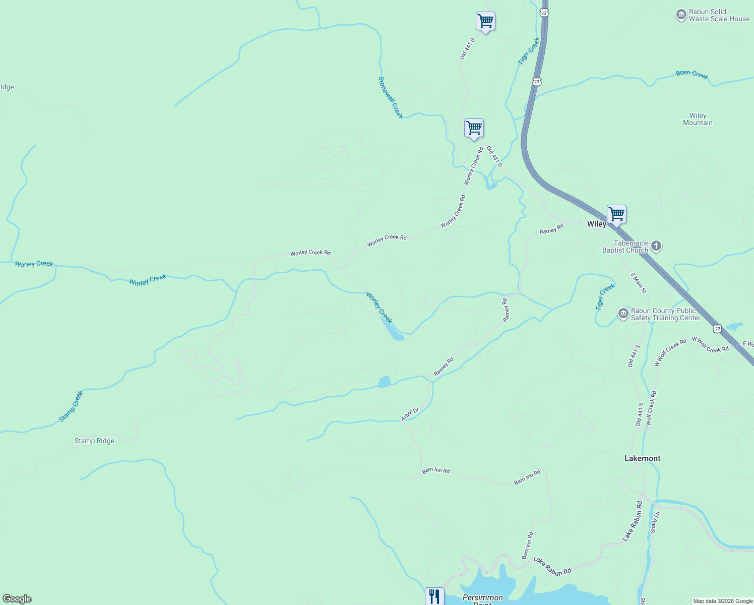 map of restaurants, bars, coffee shops, grocery stores, and more near 807 Grizzly Ridge Road in Lakemont