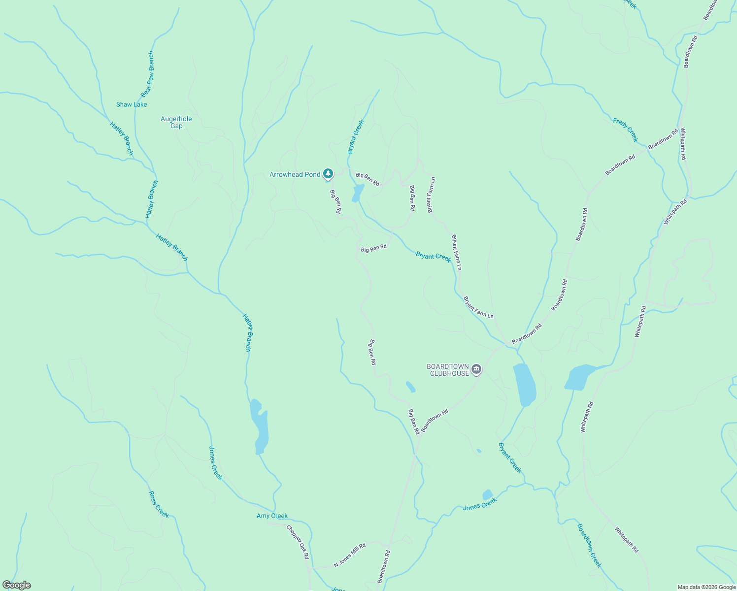 map of restaurants, bars, coffee shops, grocery stores, and more near Big Ben Road in Ellijay