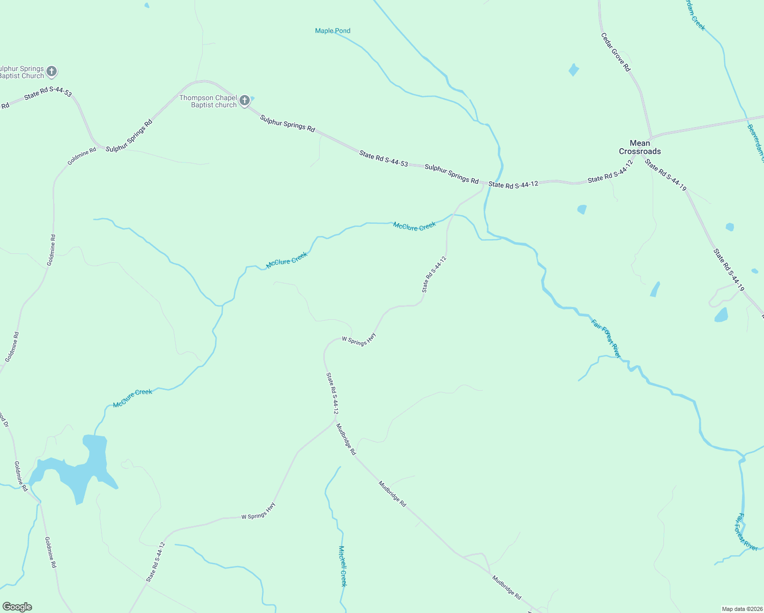 map of restaurants, bars, coffee shops, grocery stores, and more near 2570 West Springs Highway in Jonesville