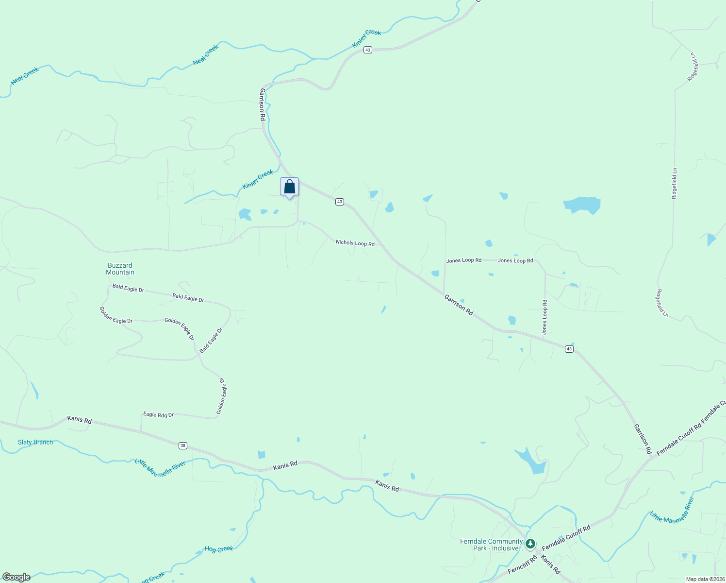 map of restaurants, bars, coffee shops, grocery stores, and more near 28000 Tram Road in Little Rock