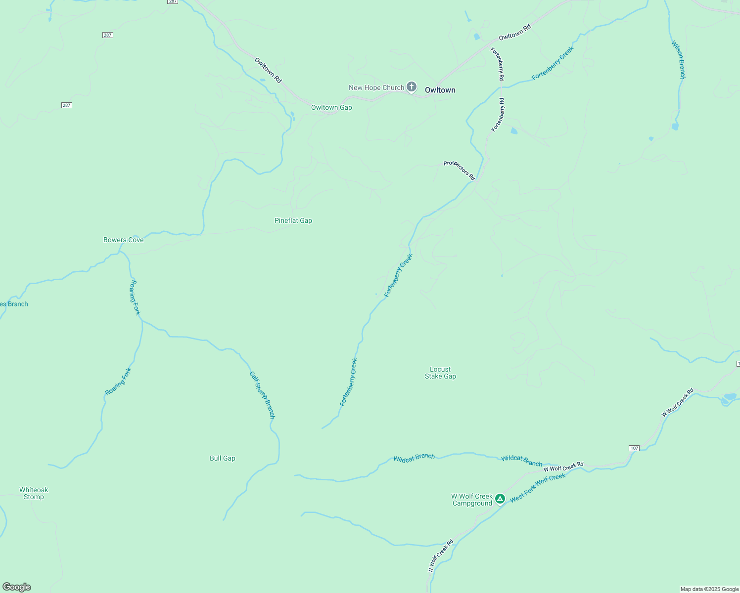 map of restaurants, bars, coffee shops, grocery stores, and more near 1526 Fortenberry Road in Blairsville