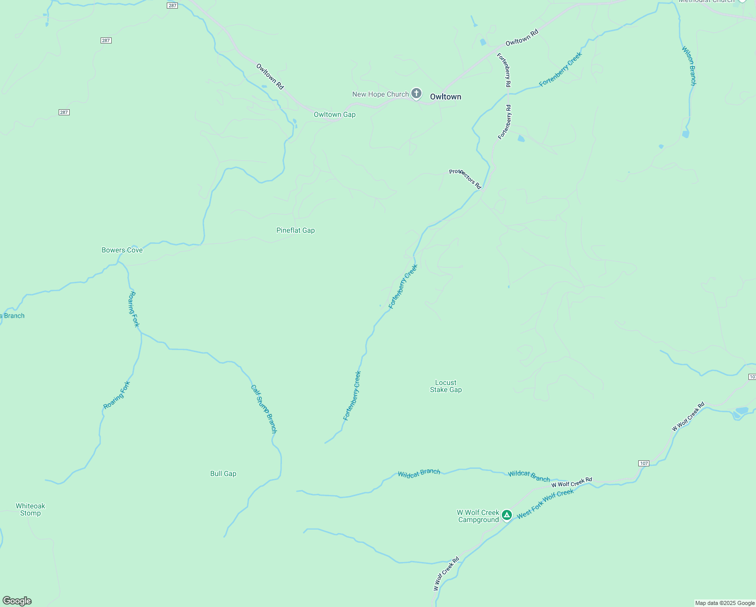 map of restaurants, bars, coffee shops, grocery stores, and more near 1526 Fortenberry Road in Blairsville