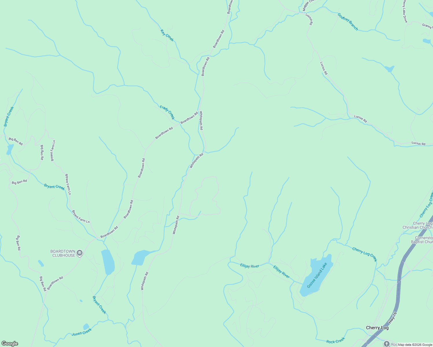 map of restaurants, bars, coffee shops, grocery stores, and more near 656 Settler's Ridge Road in Ellijay