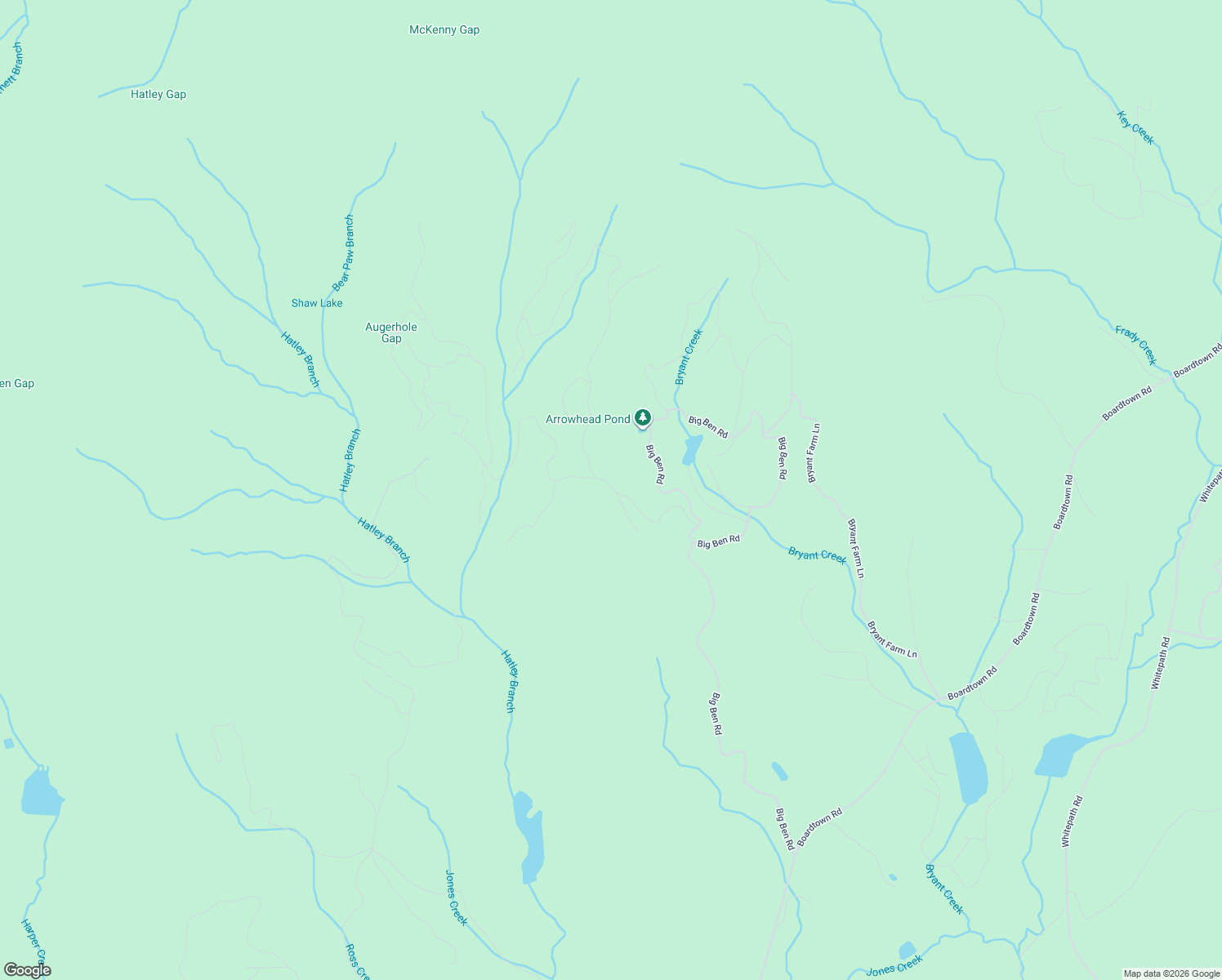 map of restaurants, bars, coffee shops, grocery stores, and more near 11 Amy Creek Circle in Ellijay