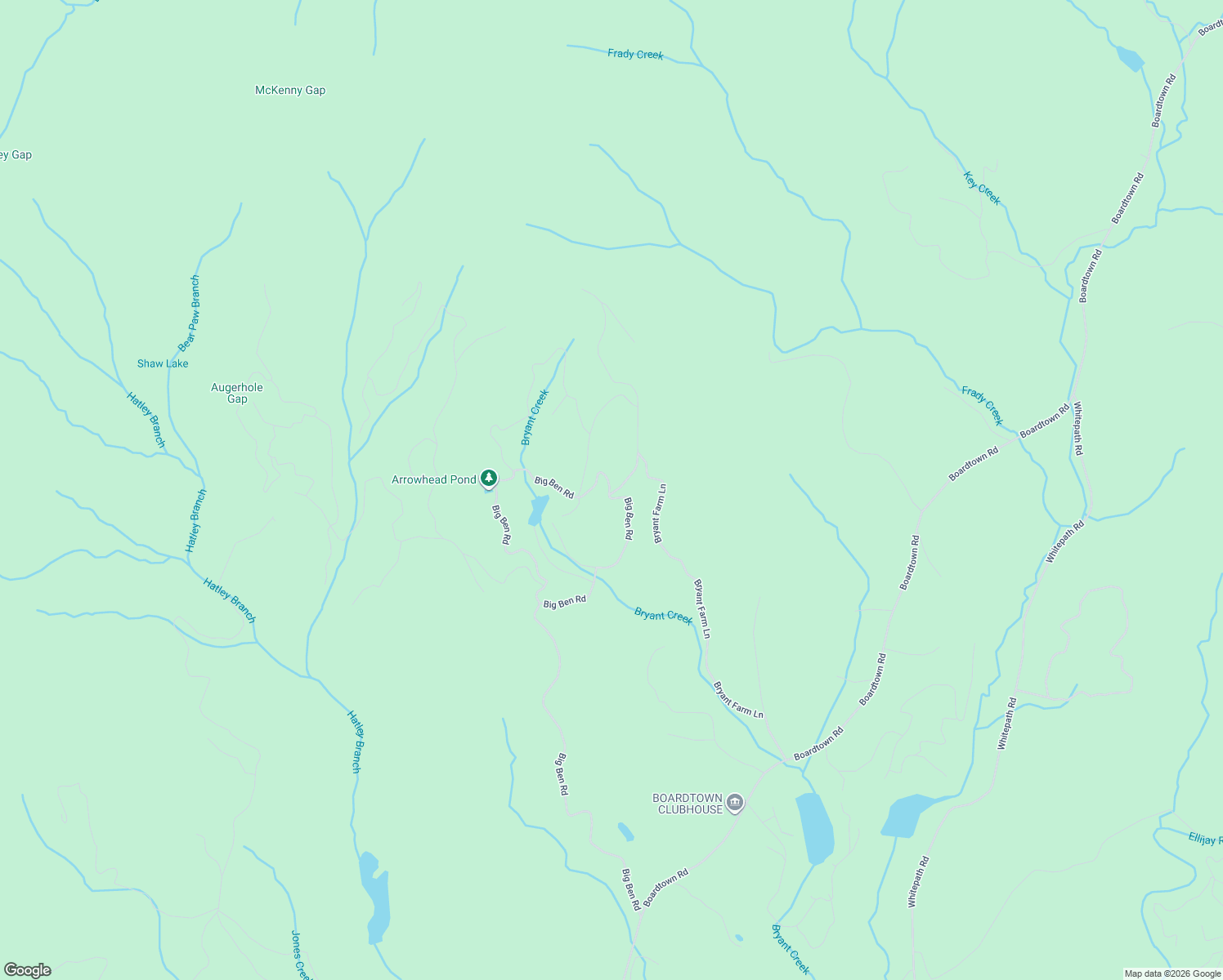 map of restaurants, bars, coffee shops, grocery stores, and more near 25 Double Knob Road in Ellijay