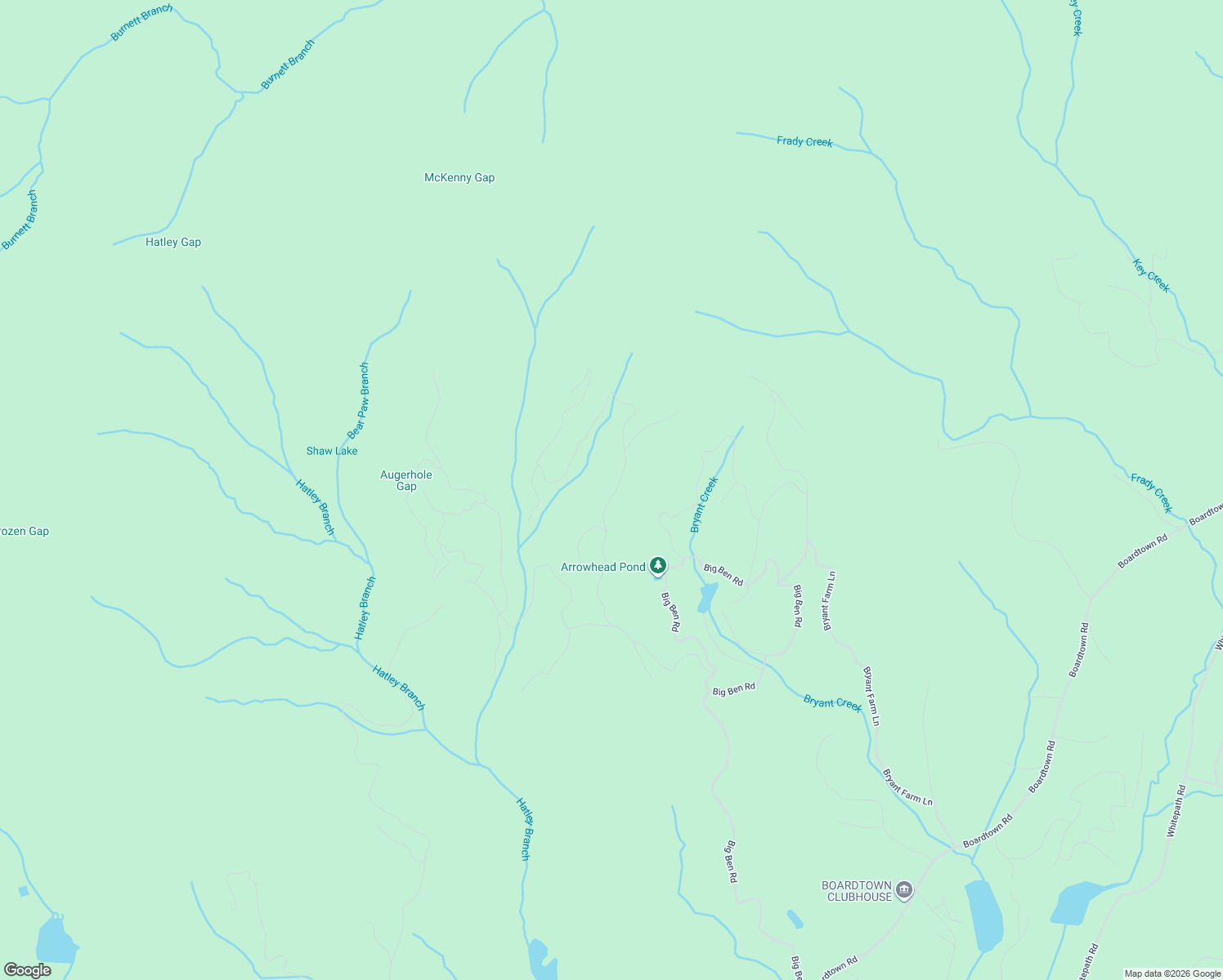 map of restaurants, bars, coffee shops, grocery stores, and more near 515 Amy Creek Circle in Ellijay