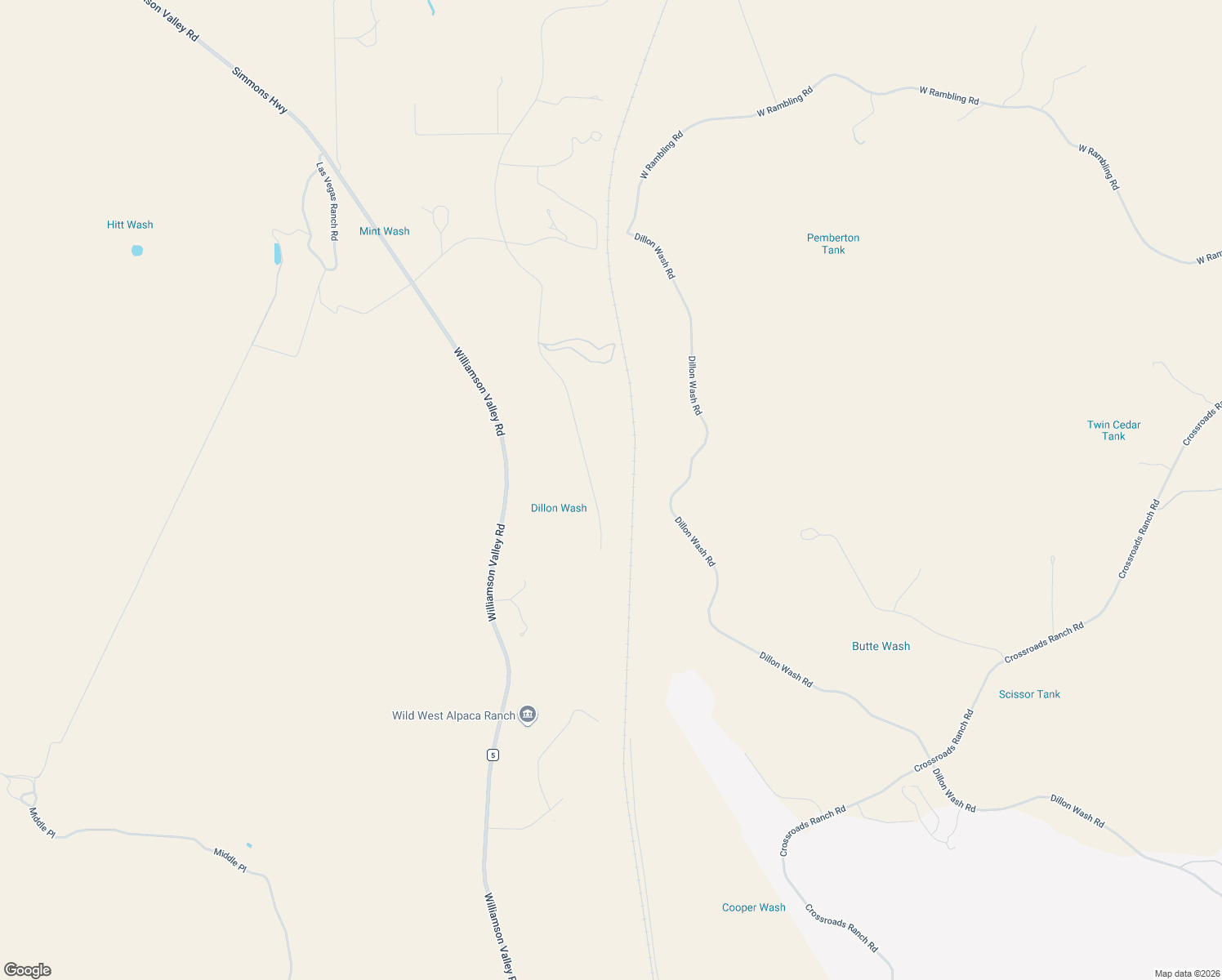 map of restaurants, bars, coffee shops, grocery stores, and more near 18125 North Lower Territory Road in Prescott