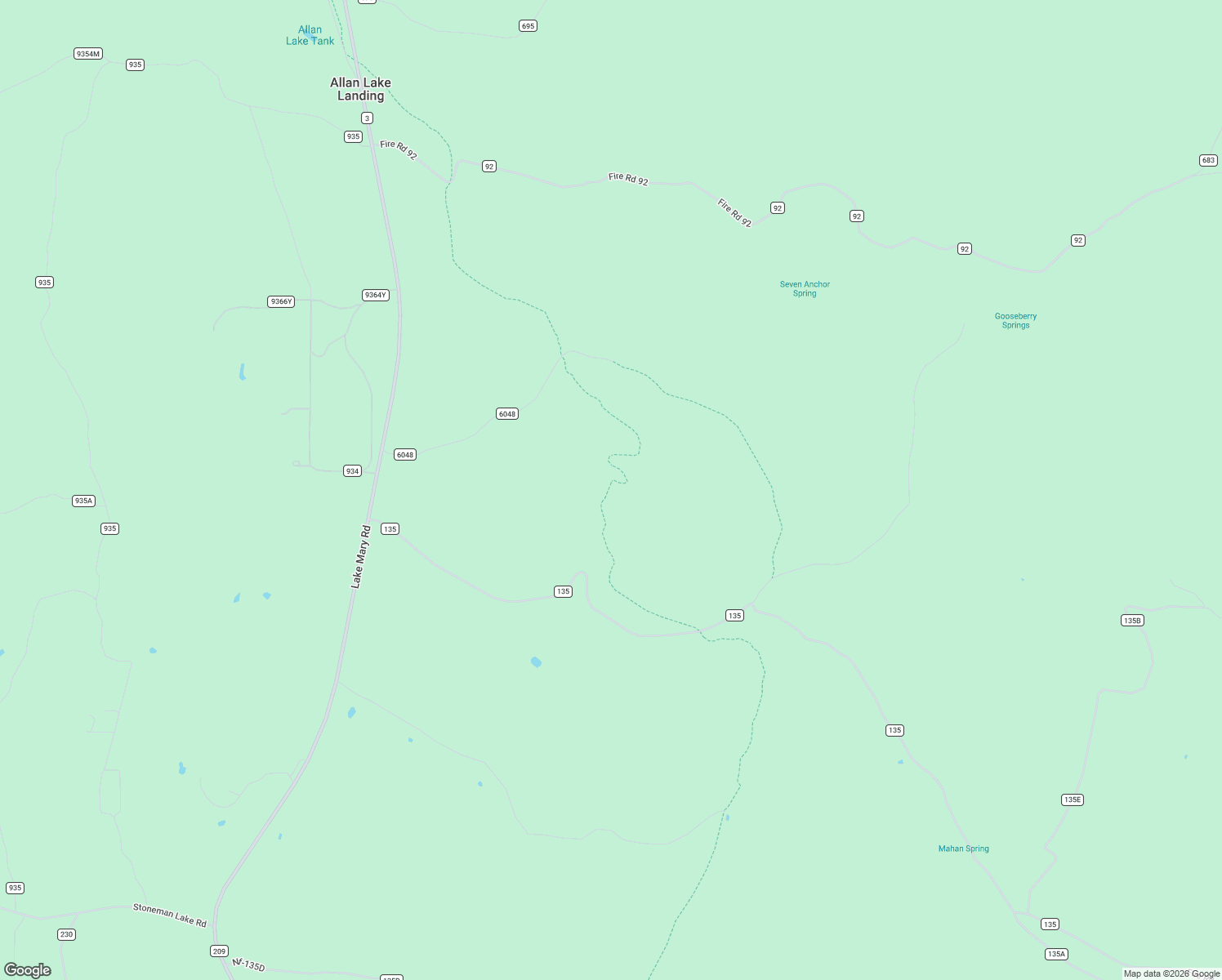 map of restaurants, bars, coffee shops, grocery stores, and more near Fire Road 92A in Happy Jack