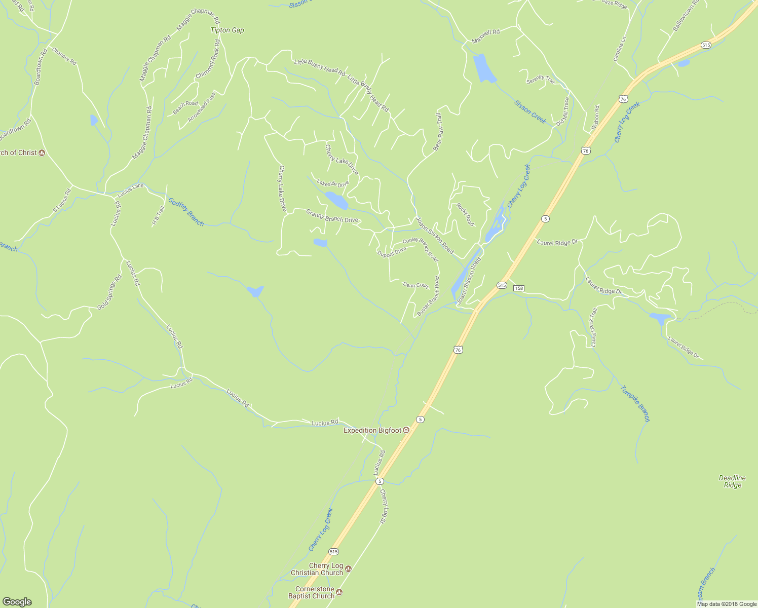 map of restaurants, bars, coffee shops, grocery stores, and more near 100 Smith Hill Road in Blue Ridge