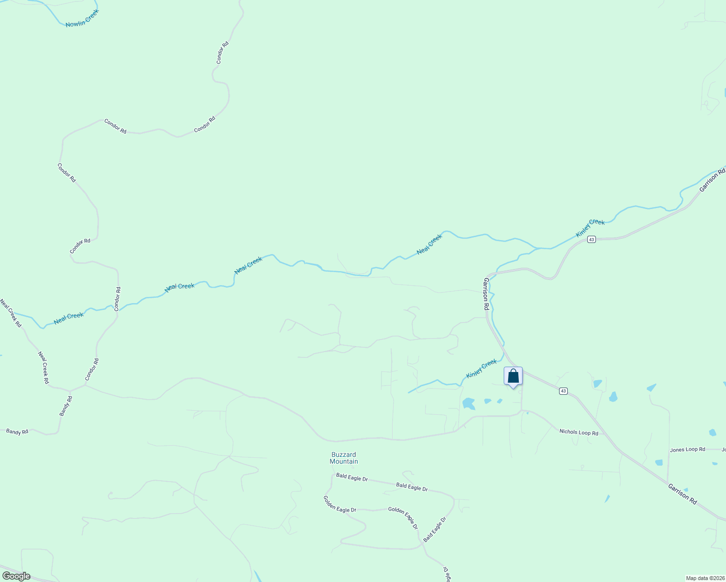 map of restaurants, bars, coffee shops, grocery stores, and more near 6918 Neal Creek Road in Little Rock