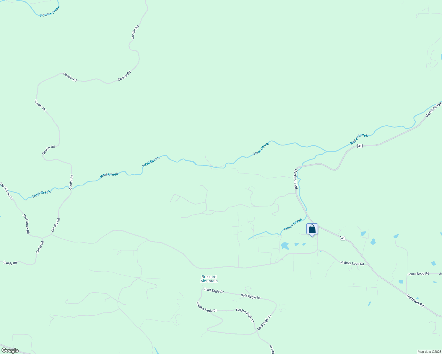 map of restaurants, bars, coffee shops, grocery stores, and more near 6918 Neal Creek Road in Little Rock