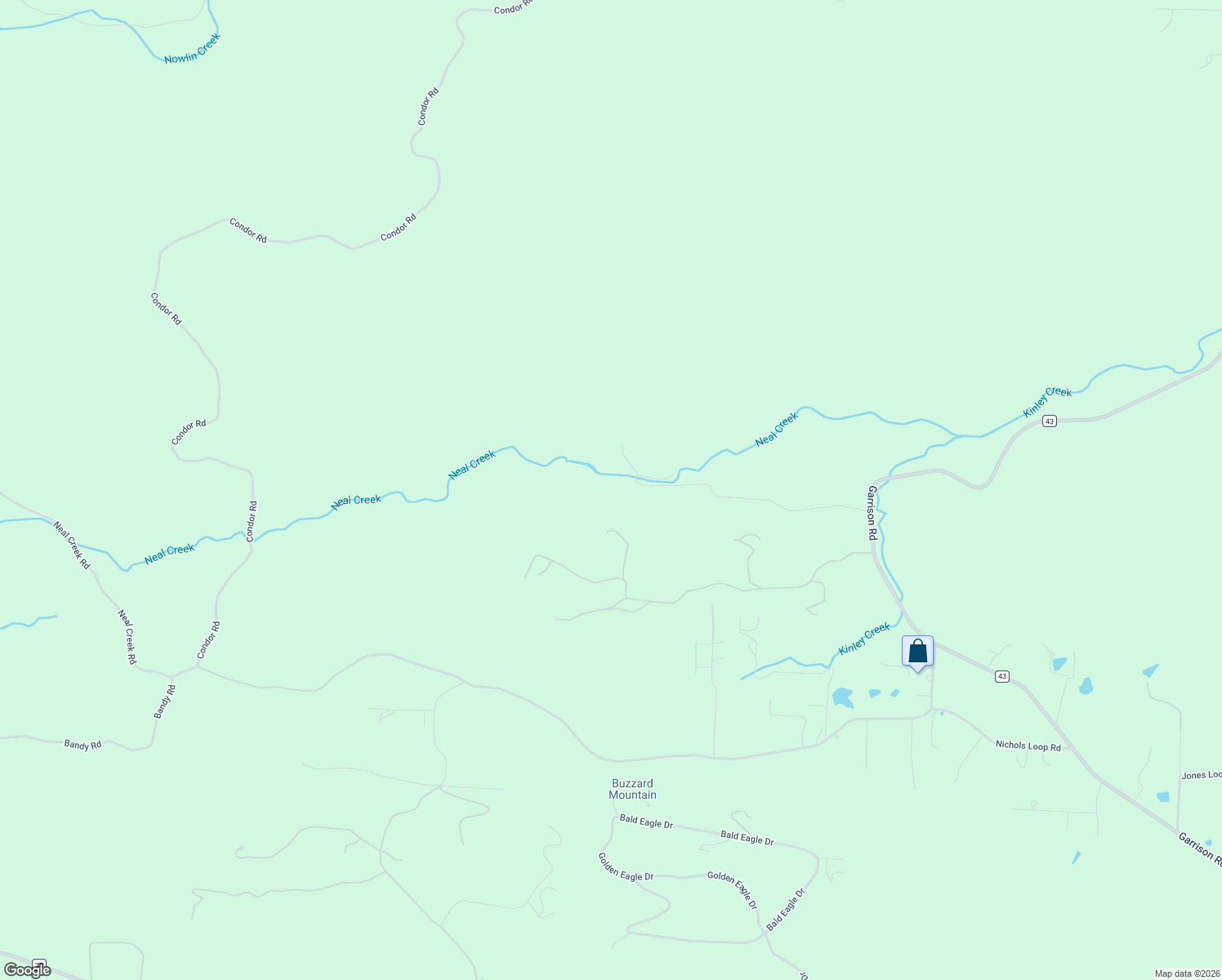 map of restaurants, bars, coffee shops, grocery stores, and more near 7130 Bandy Ridge Drive in Little Rock