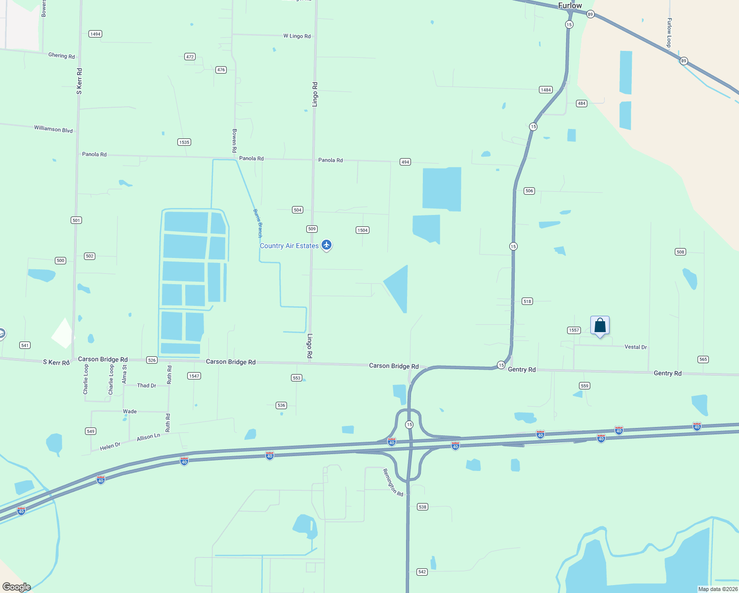 map of restaurants, bars, coffee shops, grocery stores, and more near 304 Adamson Court in Lonoke