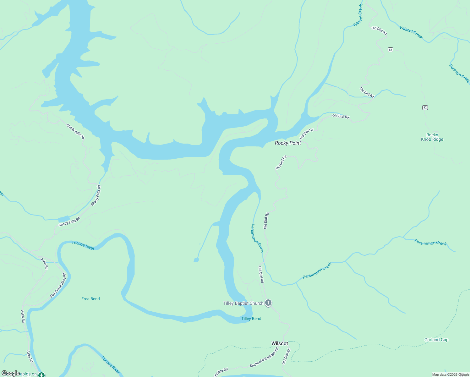 map of restaurants, bars, coffee shops, grocery stores, and more near 674 Magnolia Drive in Blue Ridge