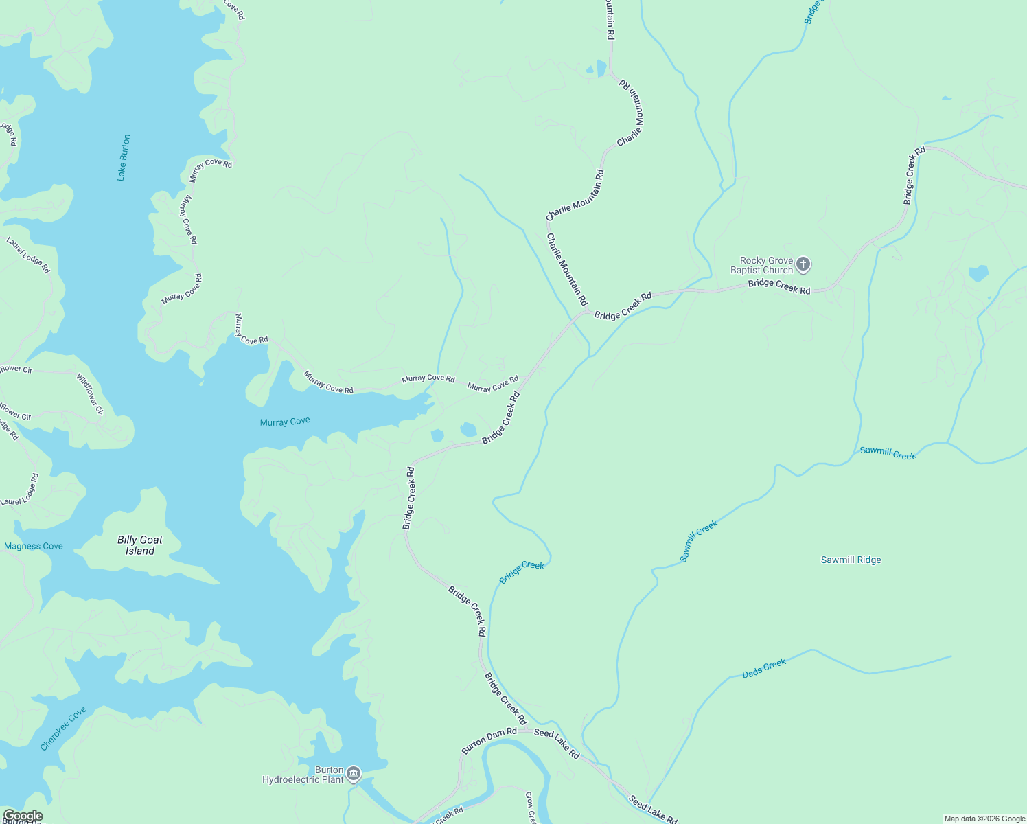 map of restaurants, bars, coffee shops, grocery stores, and more near 8165 Bridge Creek Road in Tiger