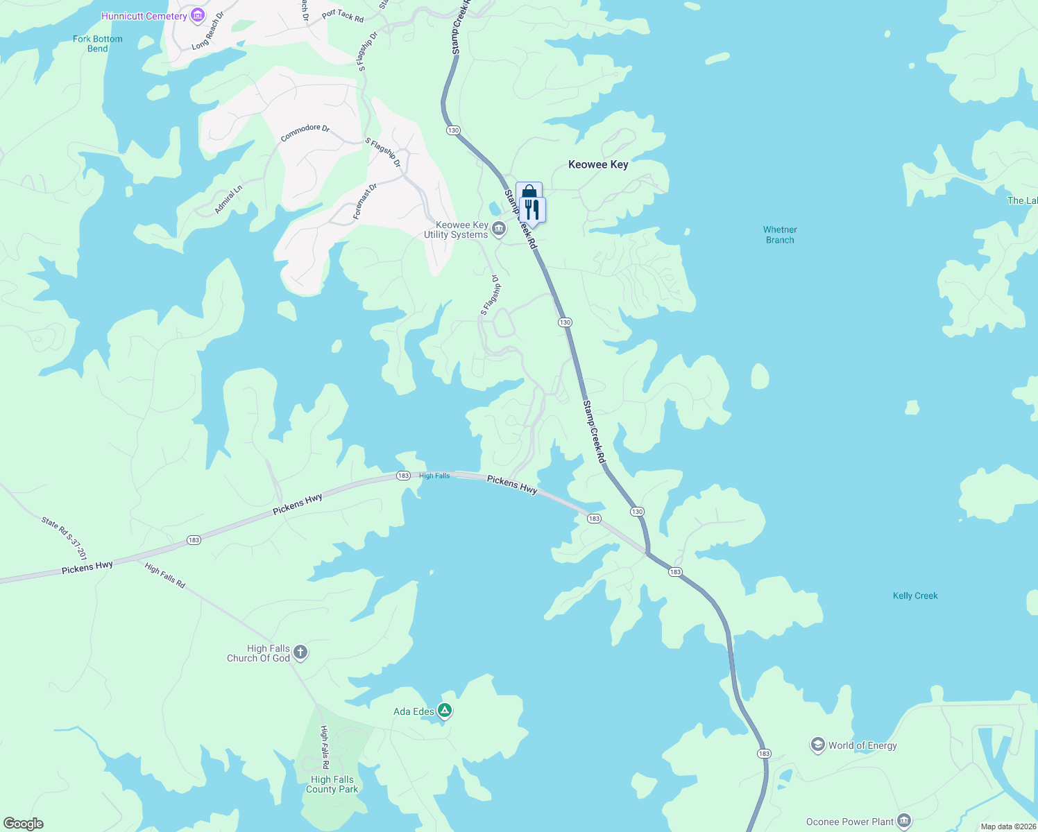map of restaurants, bars, coffee shops, grocery stores, and more near 1 Tide Turn Drive in Salem