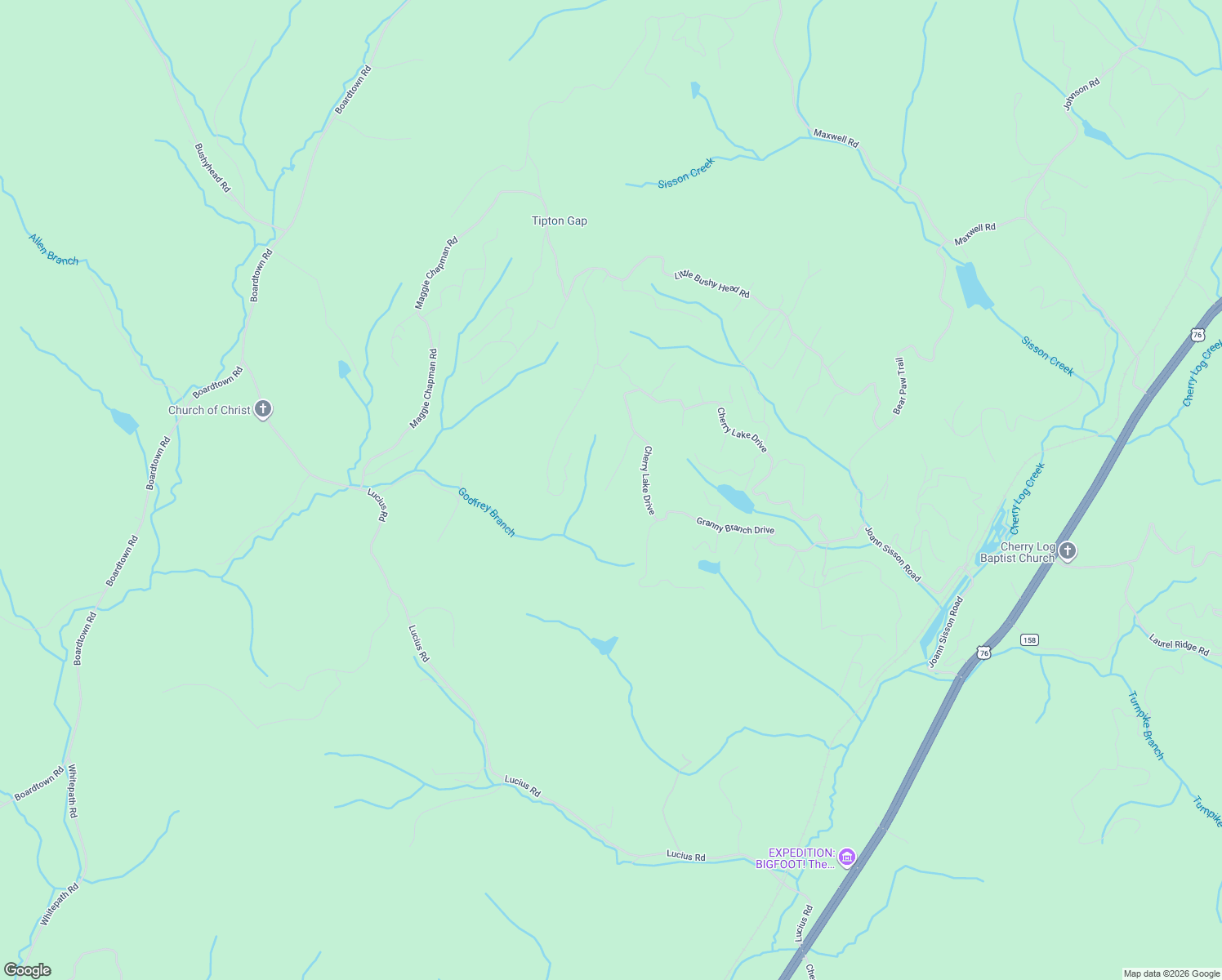 map of restaurants, bars, coffee shops, grocery stores, and more near 197 Smith Hill Road in Blue Ridge