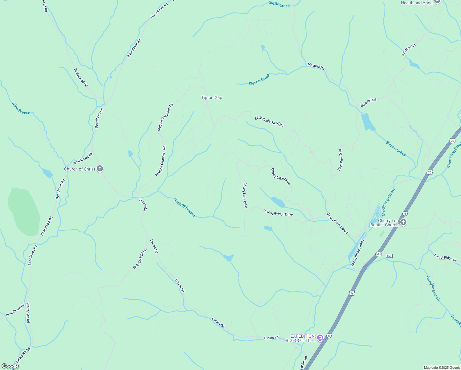 map of restaurants, bars, coffee shops, grocery stores, and more near 100 Smith Hill Road in Blue Ridge
