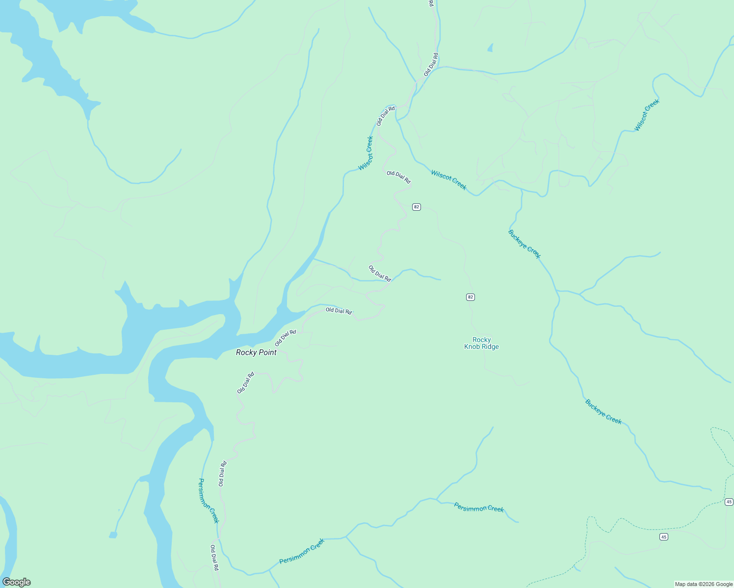 map of restaurants, bars, coffee shops, grocery stores, and more near 2351 Old Dial Road in Morganton