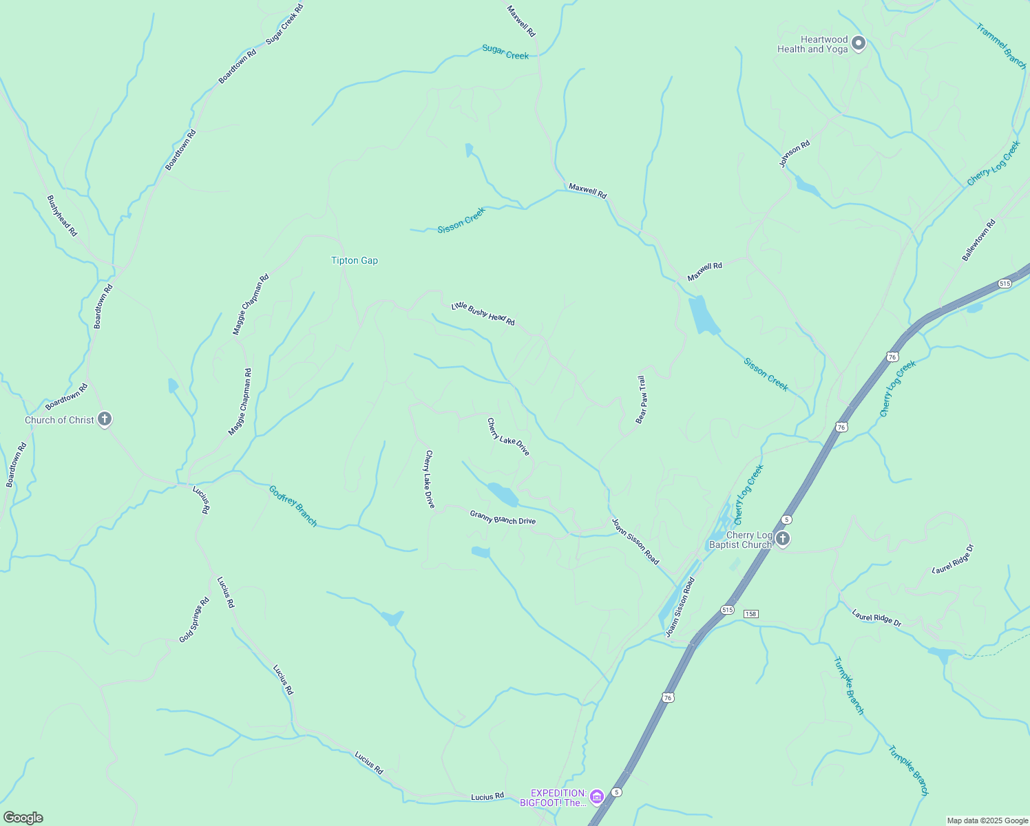 map of restaurants, bars, coffee shops, grocery stores, and more near 88 Indian Rock Road in Blue Ridge