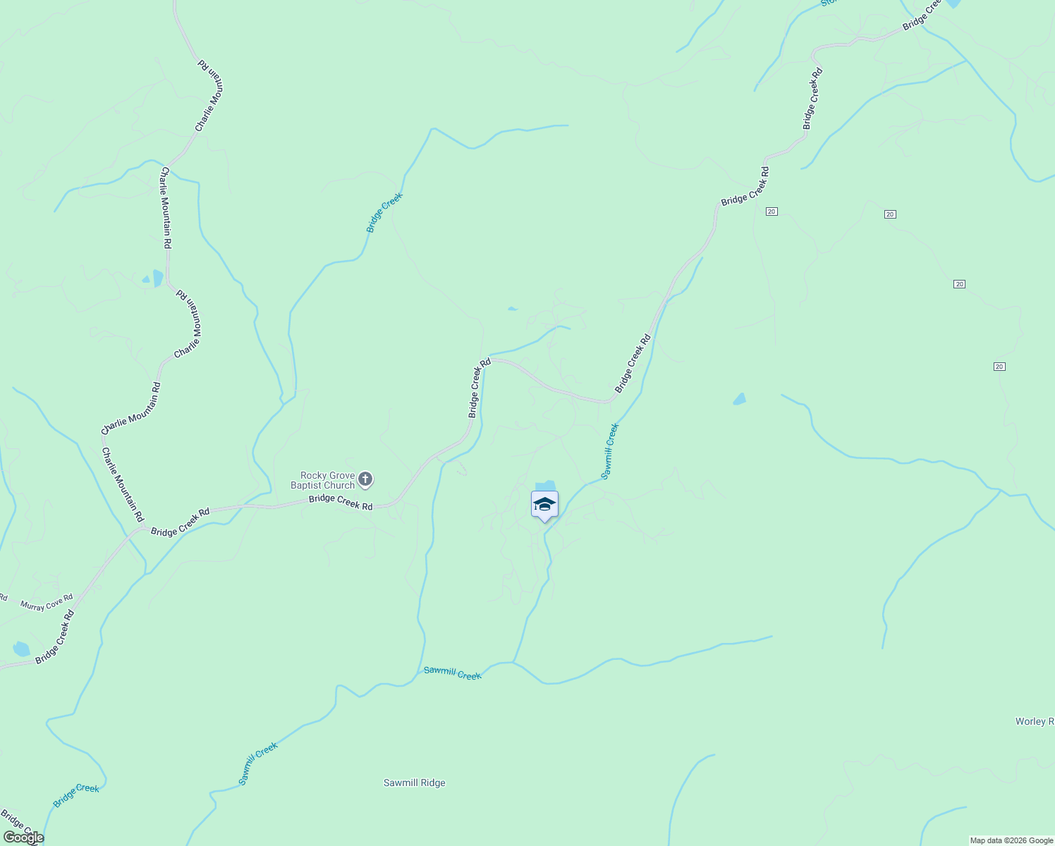 map of restaurants, bars, coffee shops, grocery stores, and more near 96 Amaryllis Lane in Tiger