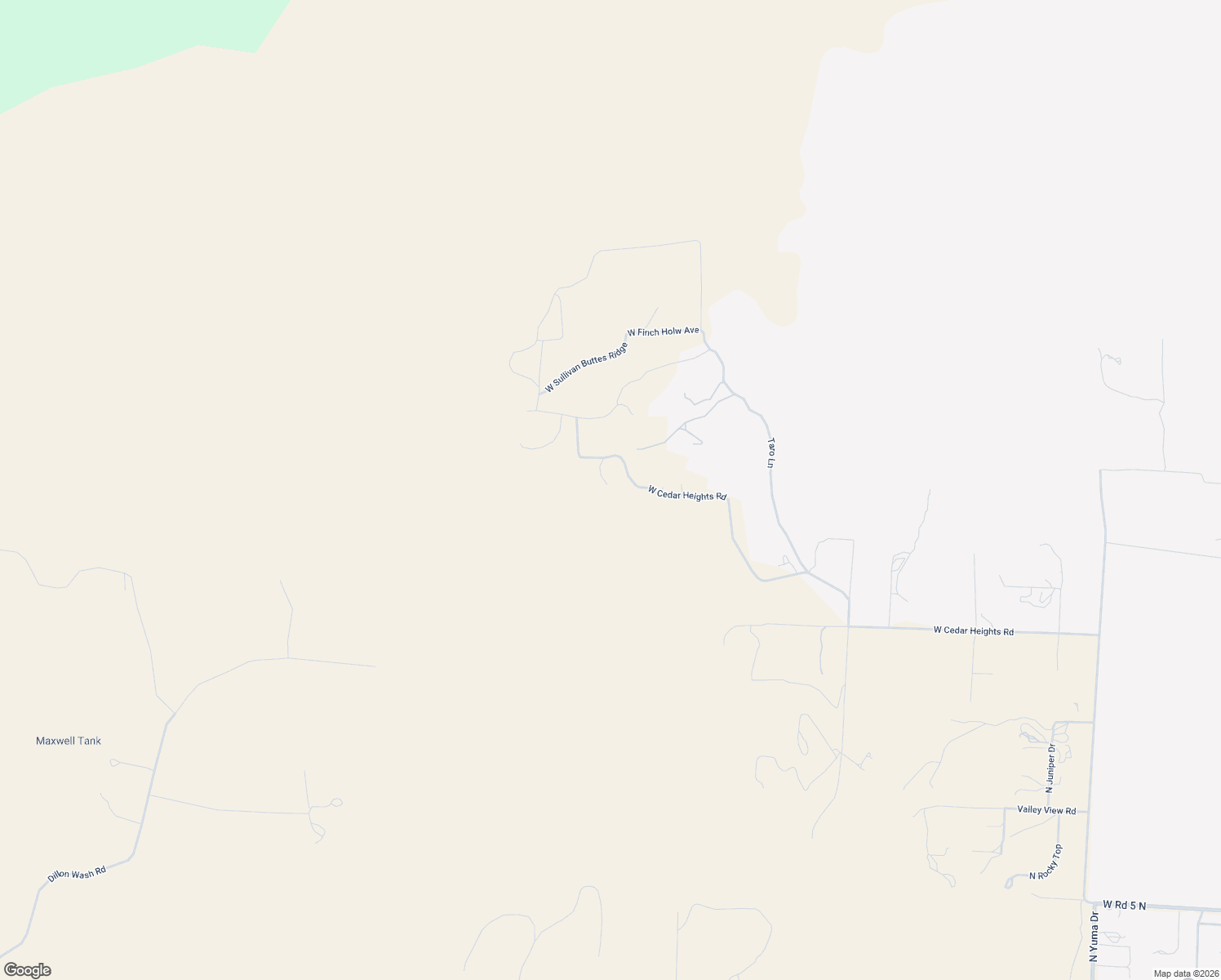 map of restaurants, bars, coffee shops, grocery stores, and more near 4249 West Cedar Heights Road in Chino Valley