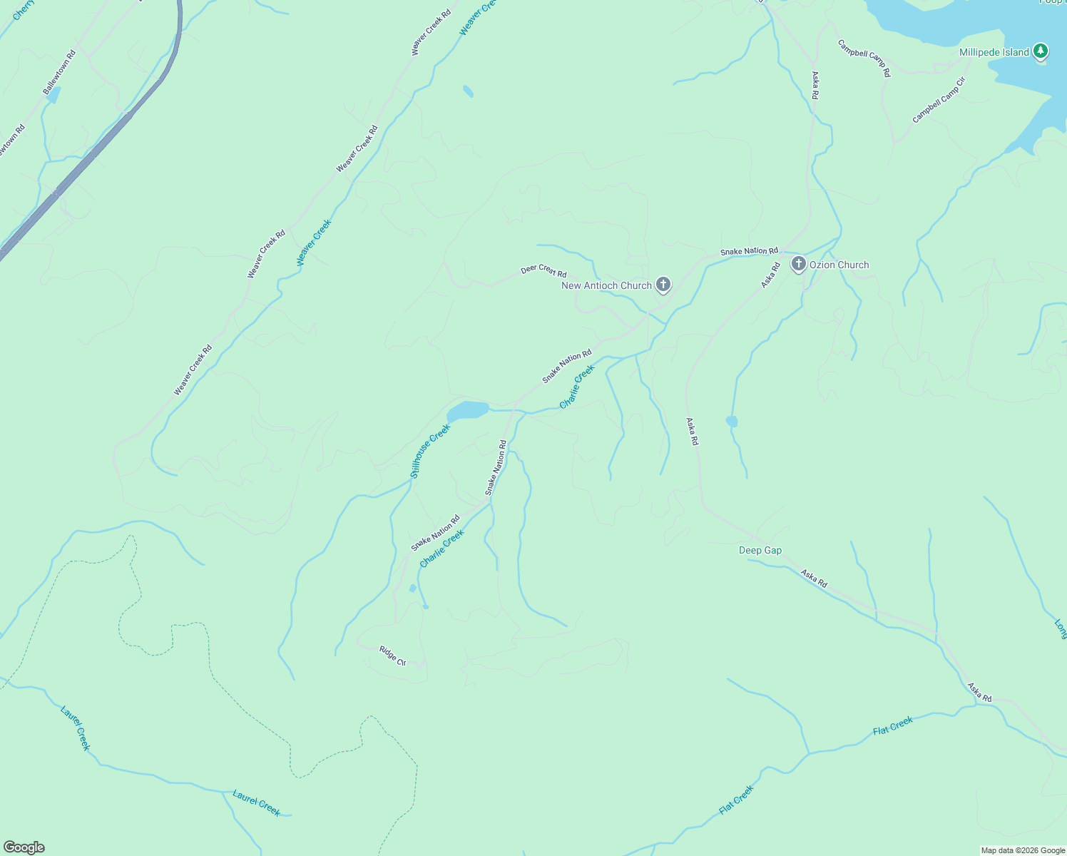 map of restaurants, bars, coffee shops, grocery stores, and more near 50 Davenport Mountain Road in Blue Ridge