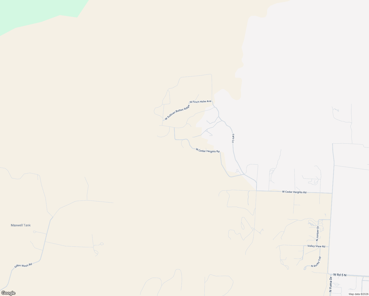 map of restaurants, bars, coffee shops, grocery stores, and more near 4249 West Cedar Heights Road in Chino Valley