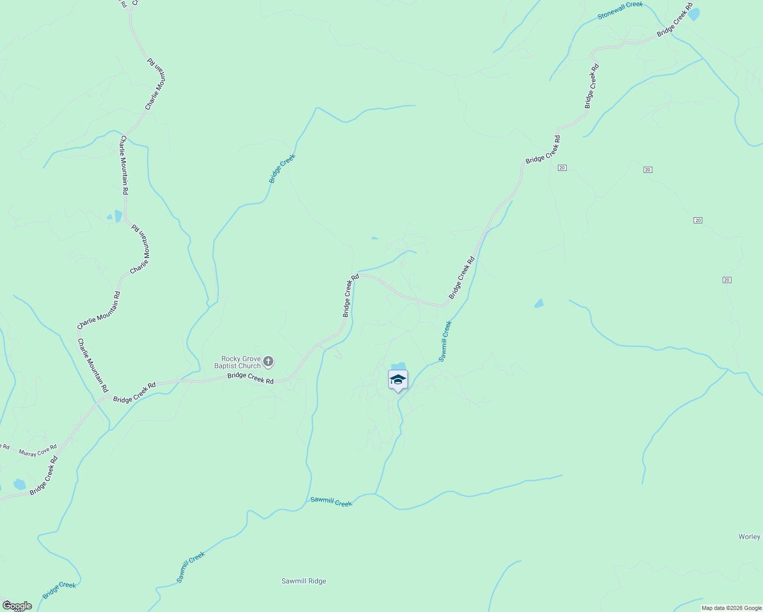 map of restaurants, bars, coffee shops, grocery stores, and more near 96 Amaryllis Lane in Tiger