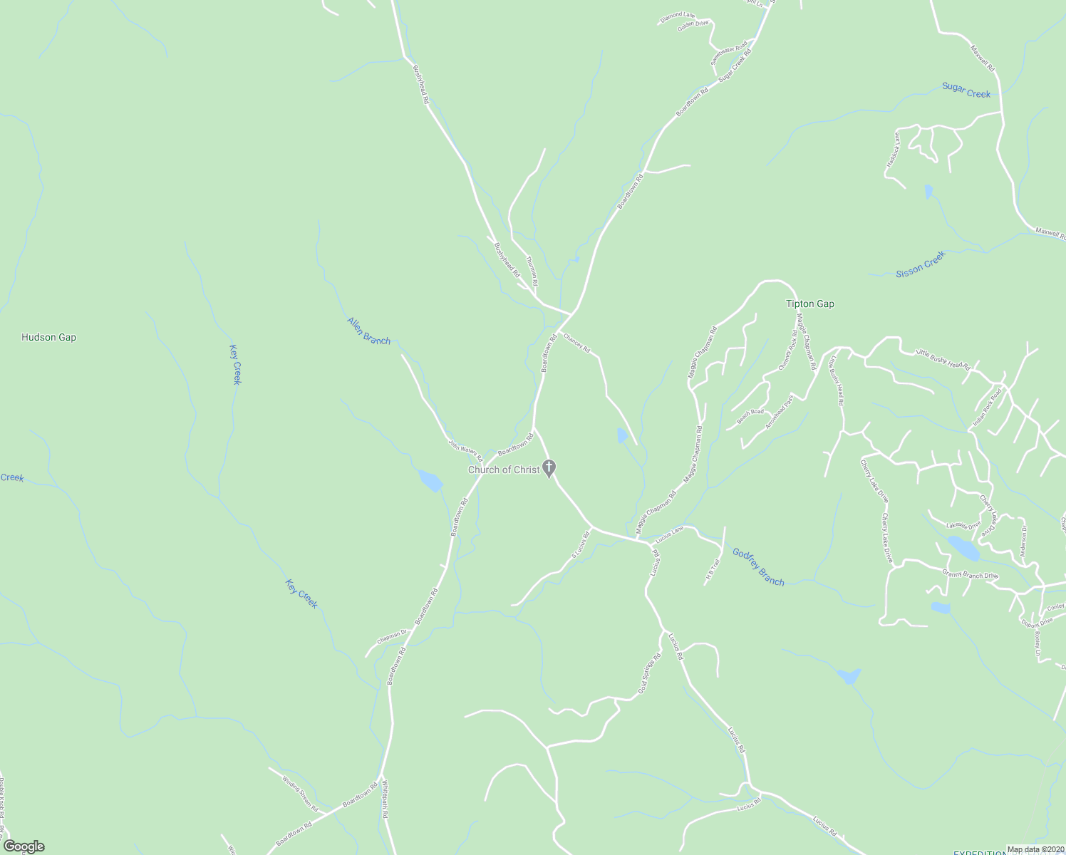map of restaurants, bars, coffee shops, grocery stores, and more near 11157 Boardtown Road in Ellijay