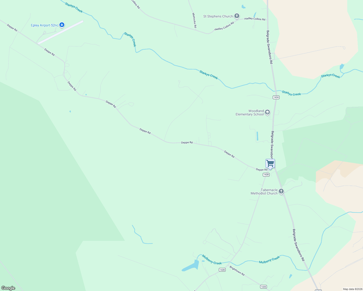 map of restaurants, bars, coffee shops, grocery stores, and more near 664 Deppe Rd in Maysville