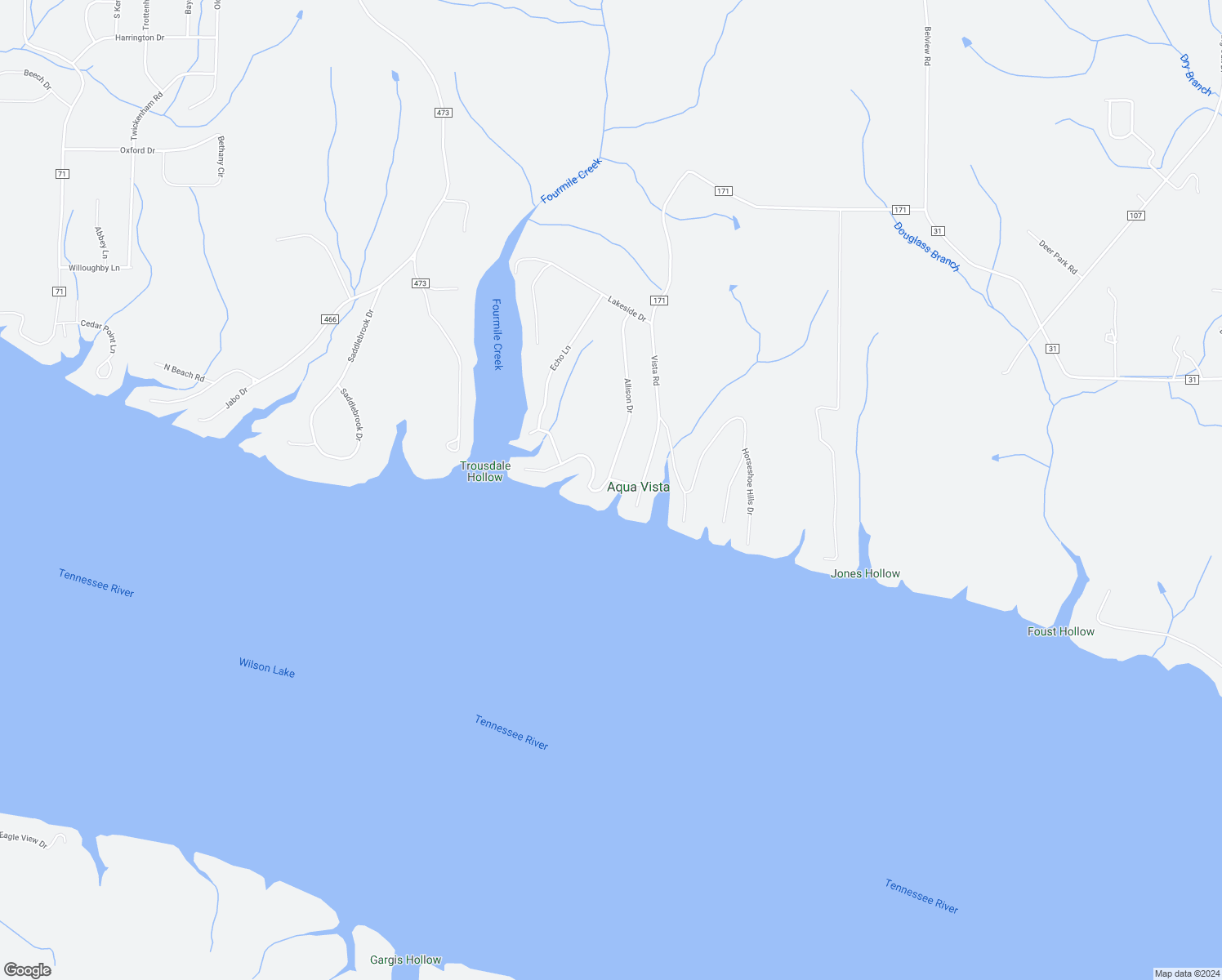 map of restaurants, bars, coffee shops, grocery stores, and more near 384 Aqua Vista Drive in Killen