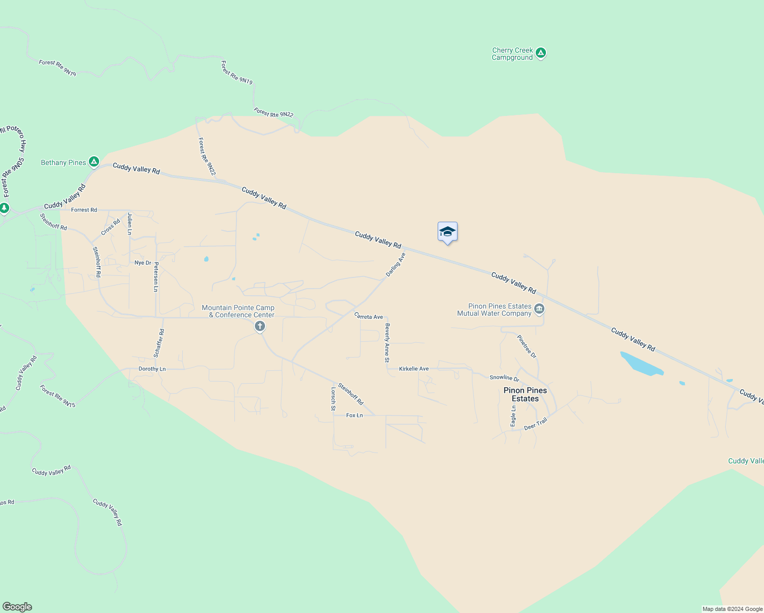 map of restaurants, bars, coffee shops, grocery stores, and more near in Frazier Park