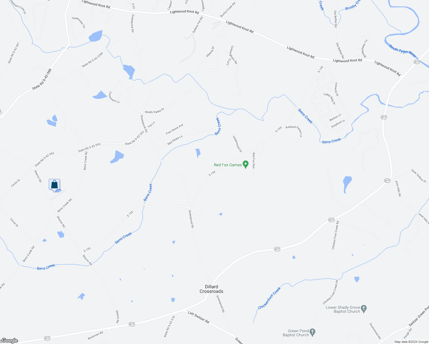 South 195, Woodruff SC Walk Score