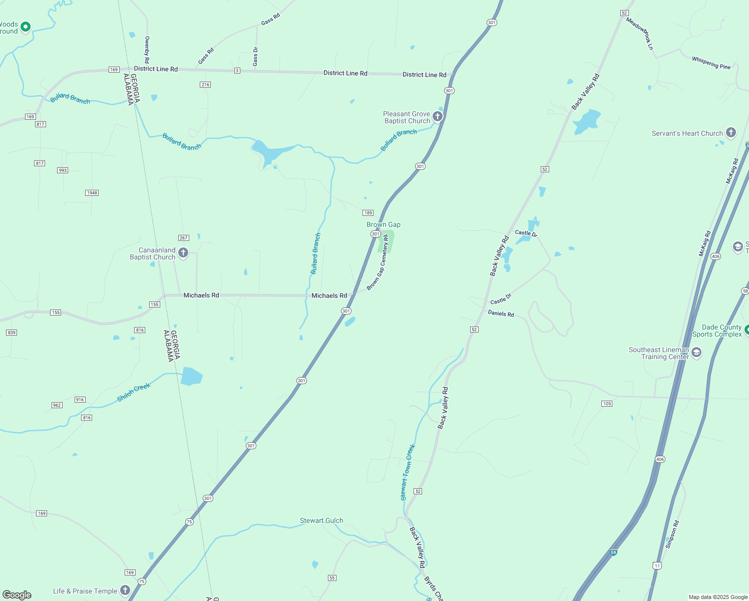 map of restaurants, bars, coffee shops, grocery stores, and more near 371 Brown Gap Cemetery Road in Trenton