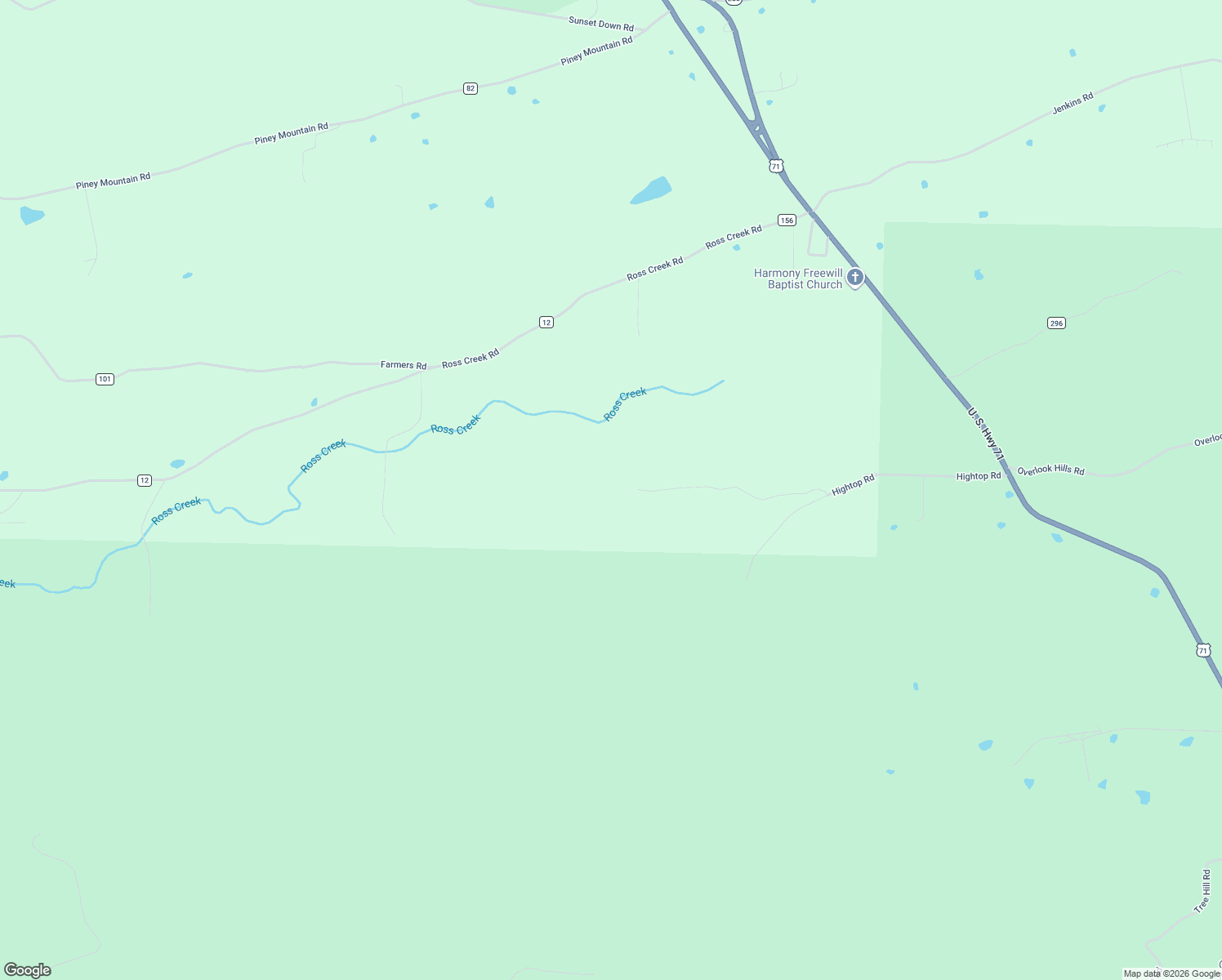 map of restaurants, bars, coffee shops, grocery stores, and more near in Waldron